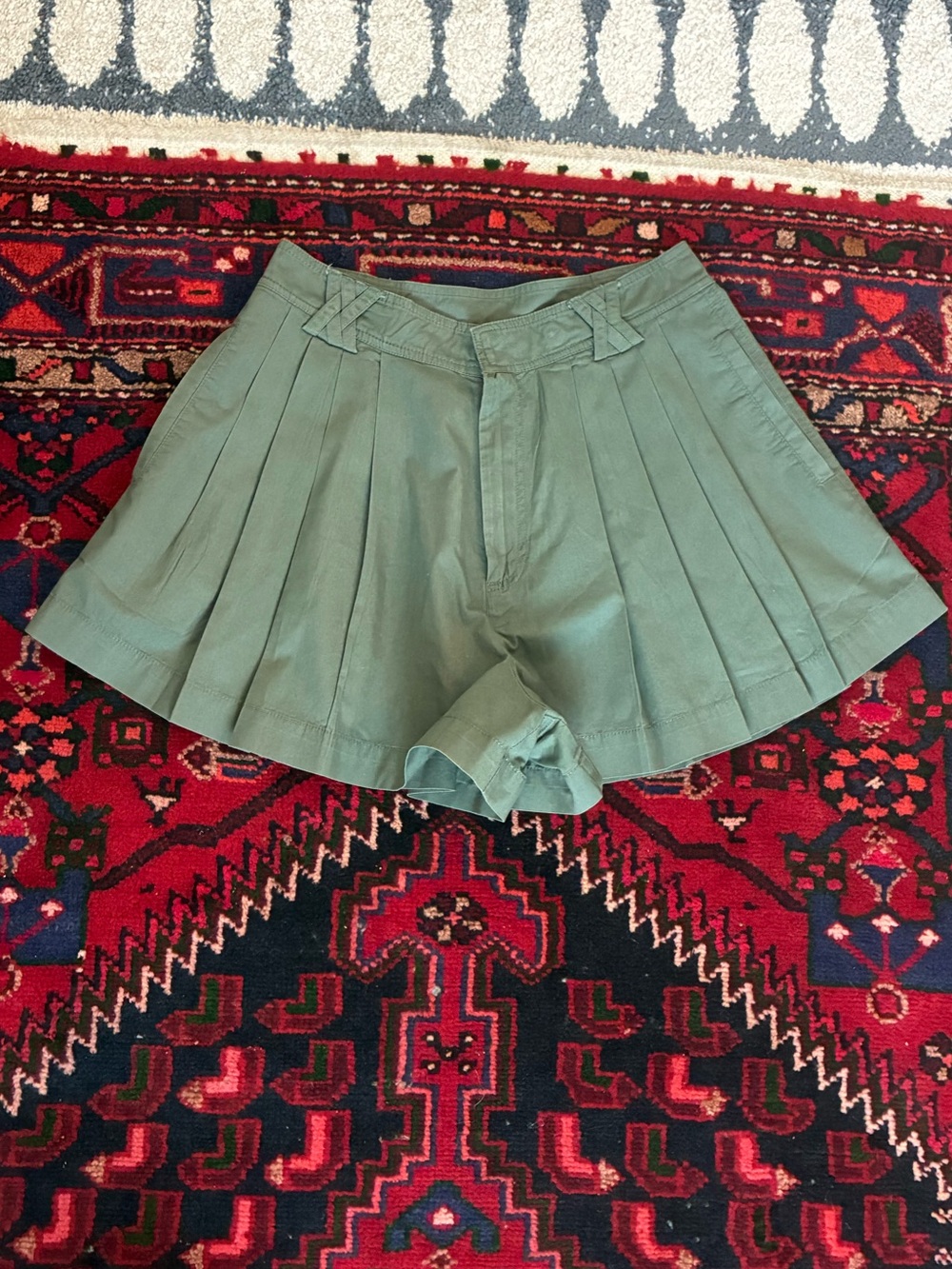 Sea New York Samaca Pleated Shorts